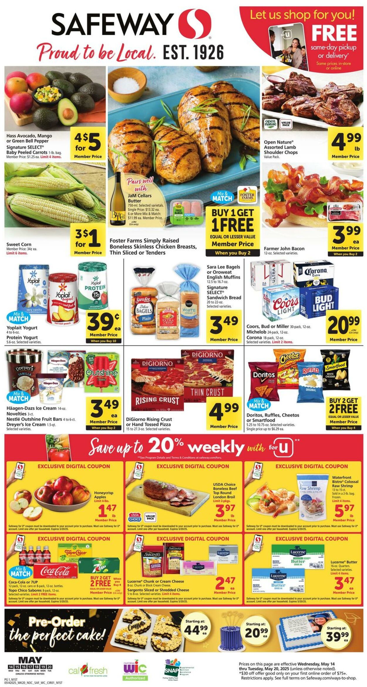 Catalogue Safeway from 05/14/2025
