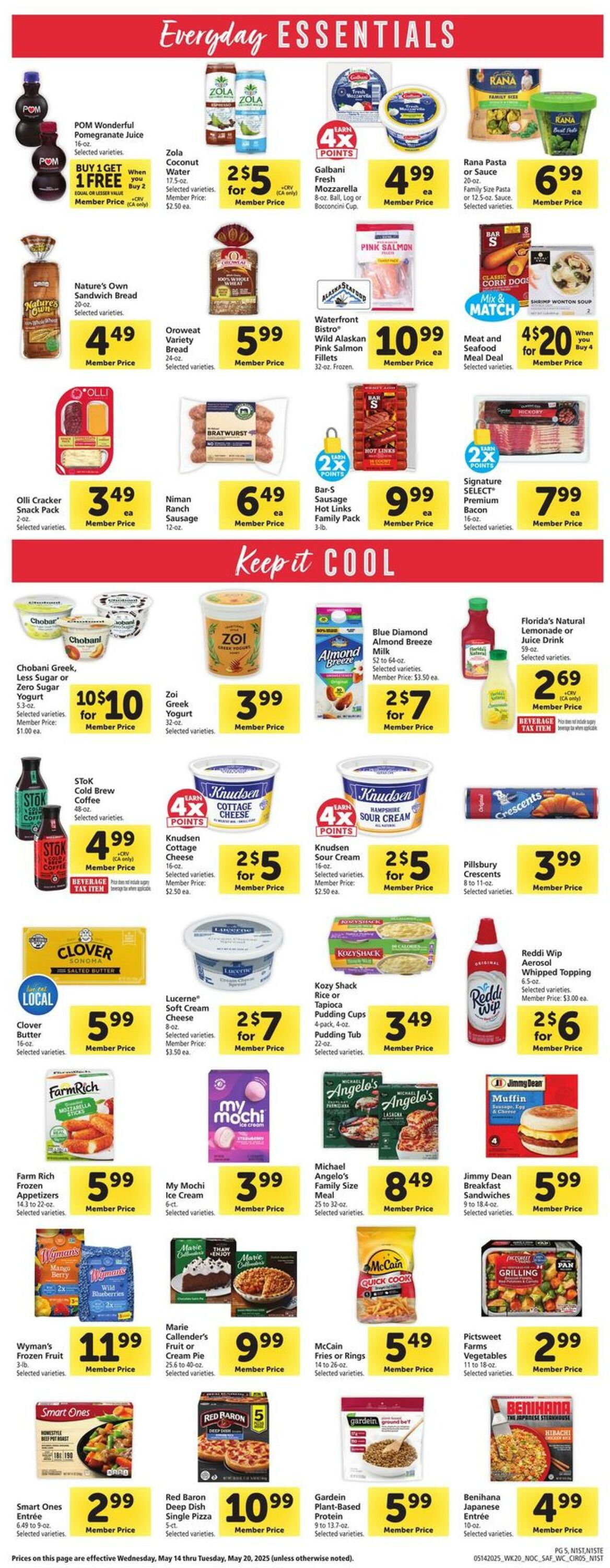Catalogue Safeway from 05/14/2025