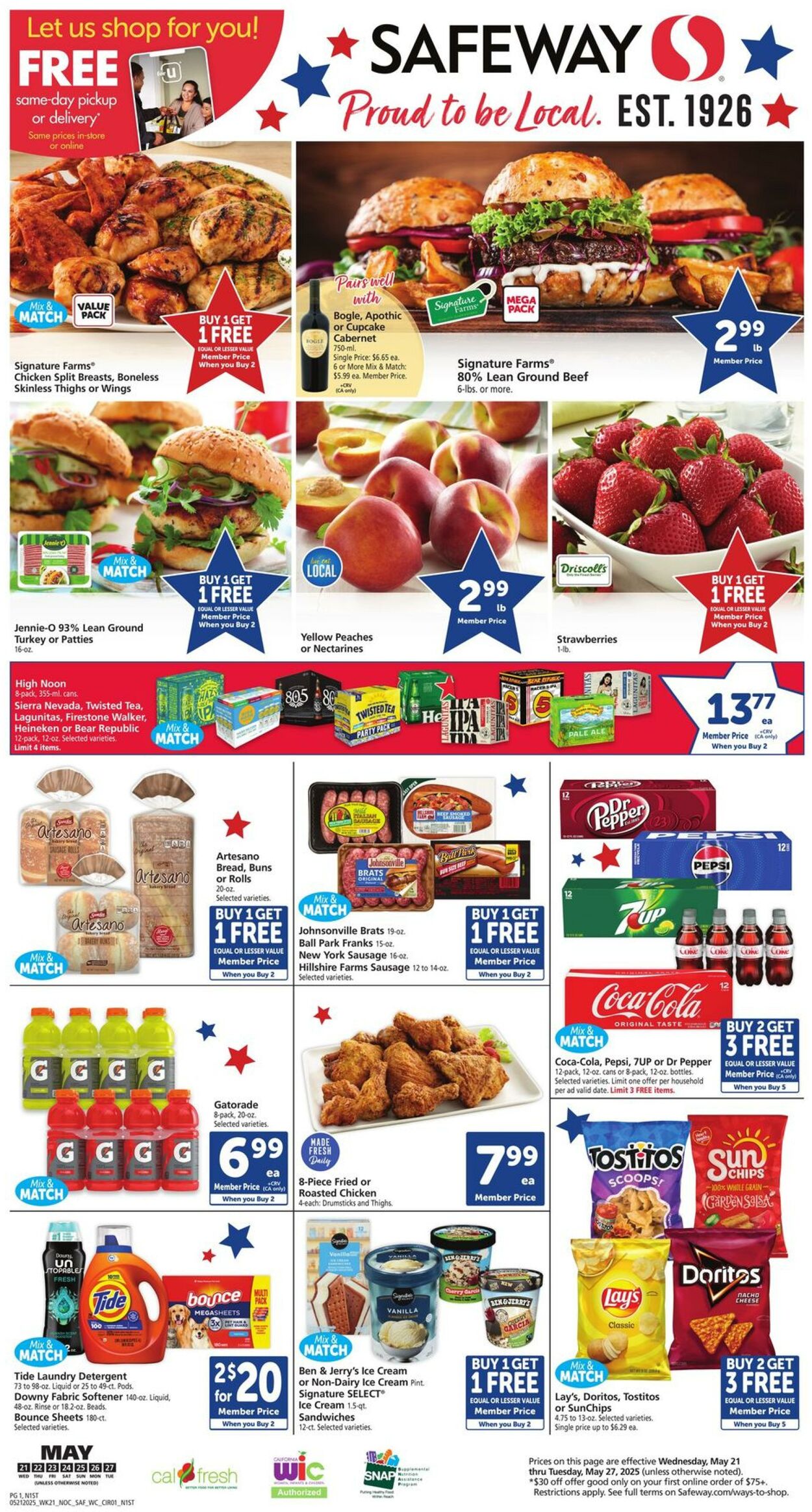 Catalogue Safeway from 05/21/2025