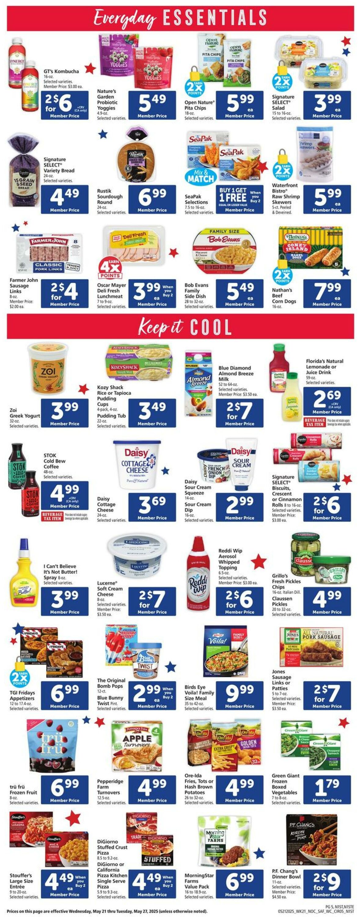 Catalogue Safeway from 05/21/2025