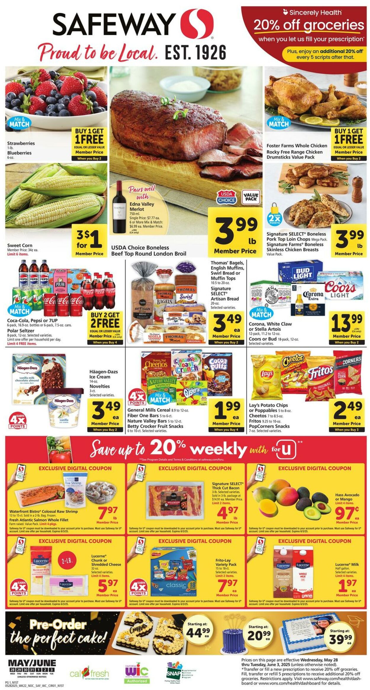 Catalogue Safeway from 05/28/2025
