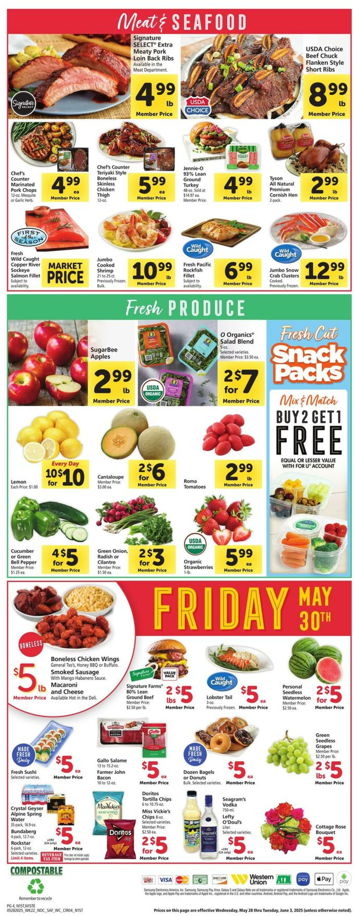 Catalogue Safeway from 05/28/2025