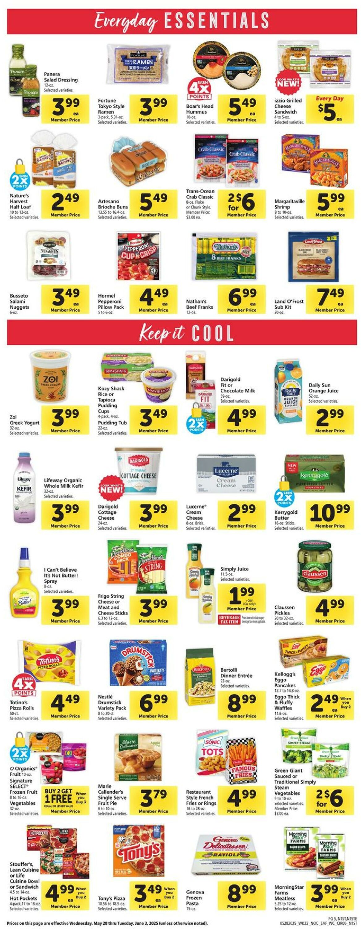 Catalogue Safeway from 05/28/2025