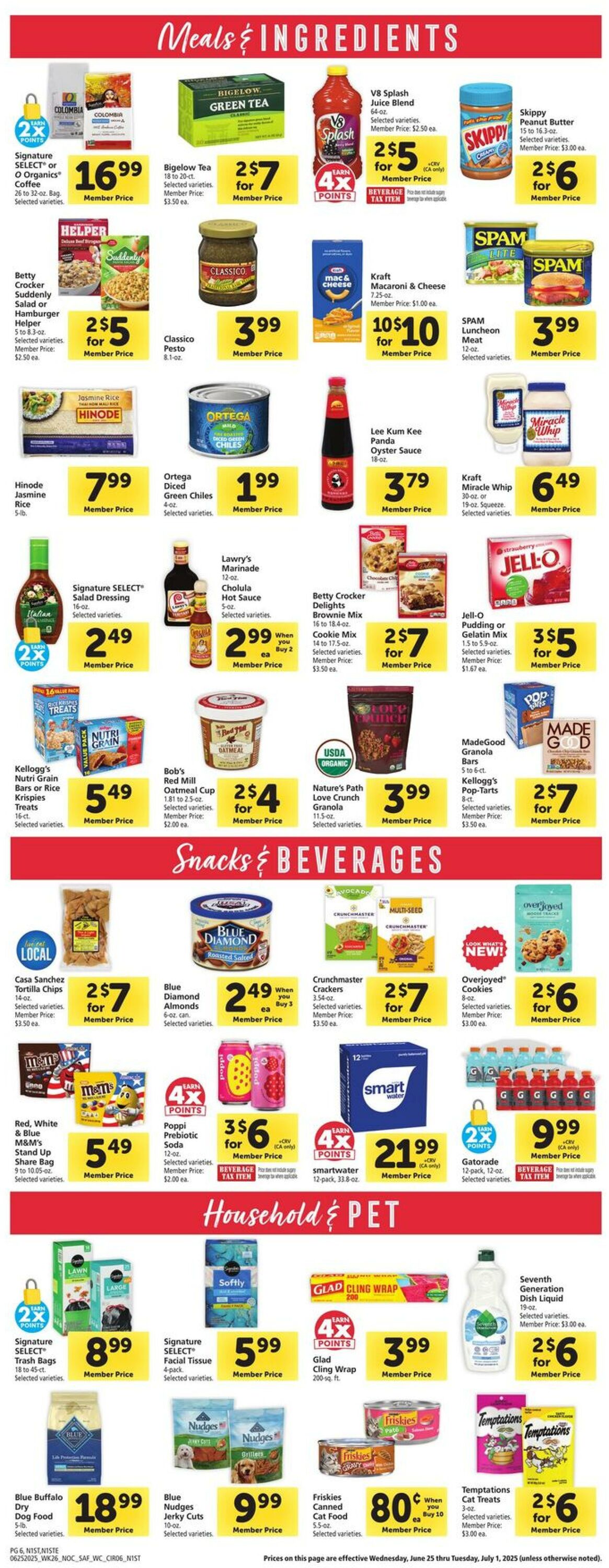Catalogue Safeway from 06/25/2025