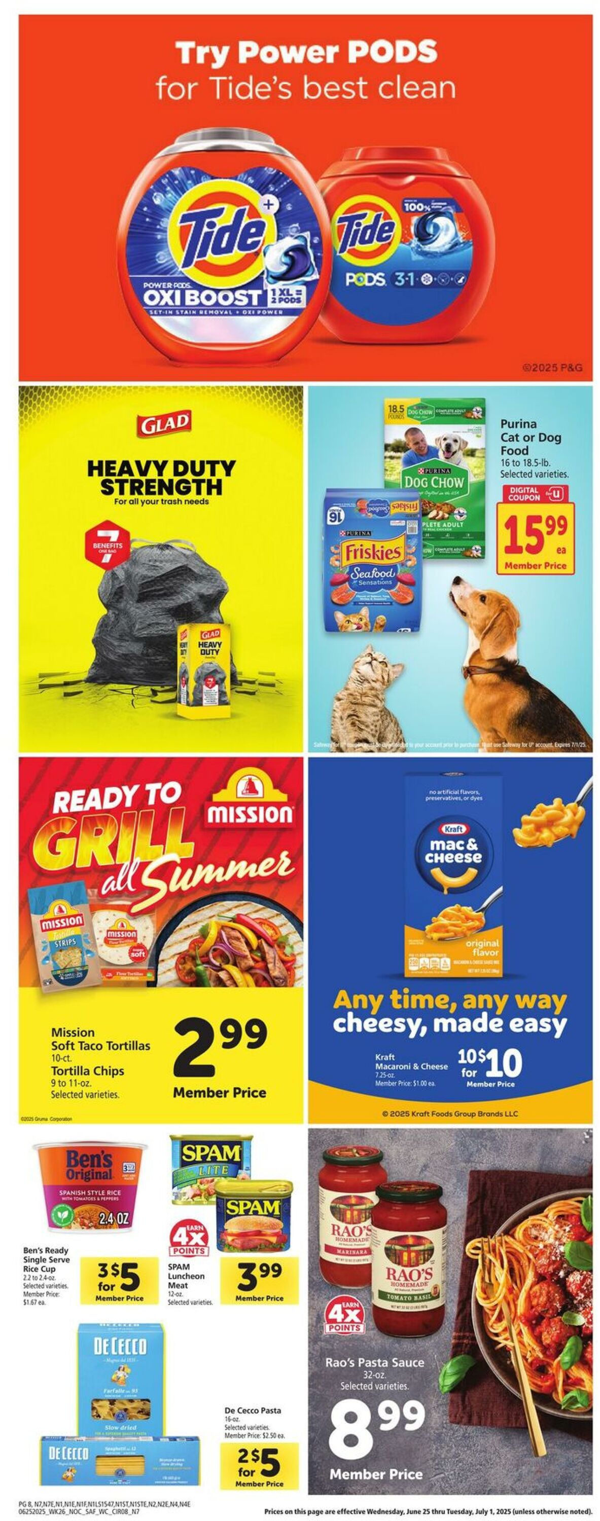 Catalogue Safeway from 06/25/2025
