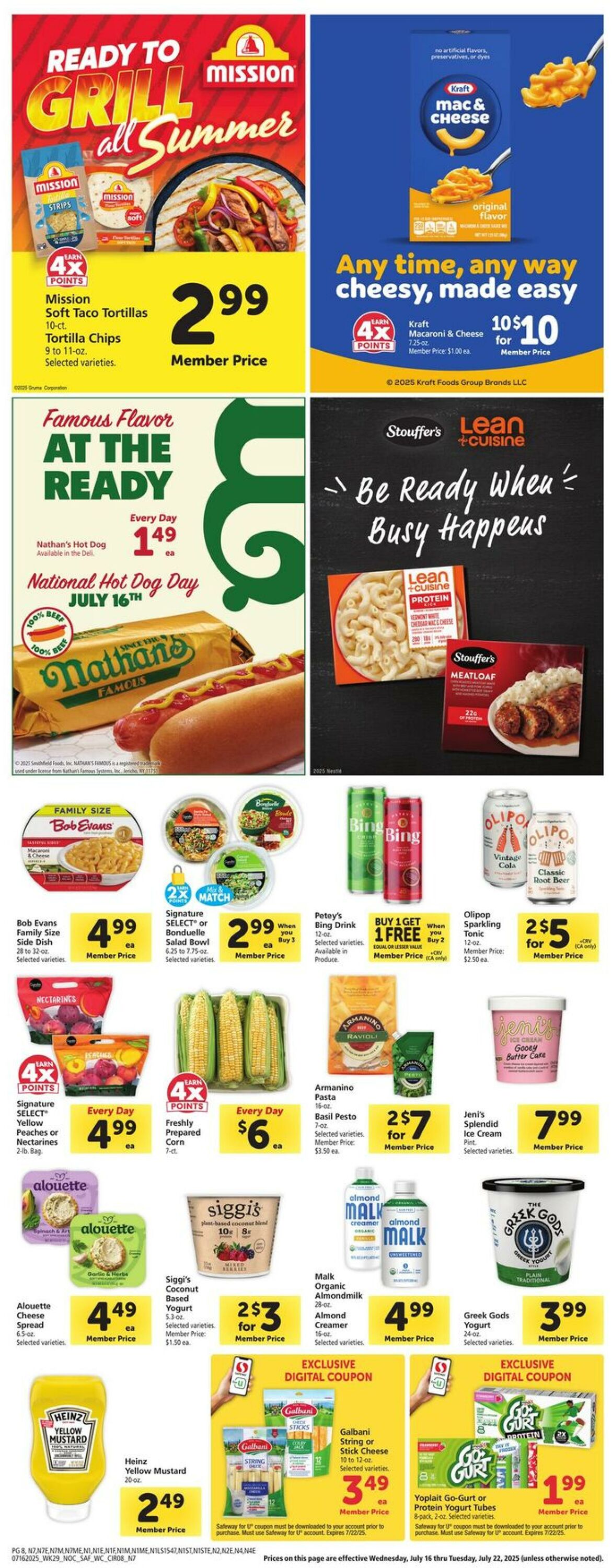 Catalogue Safeway from 07/16/2025