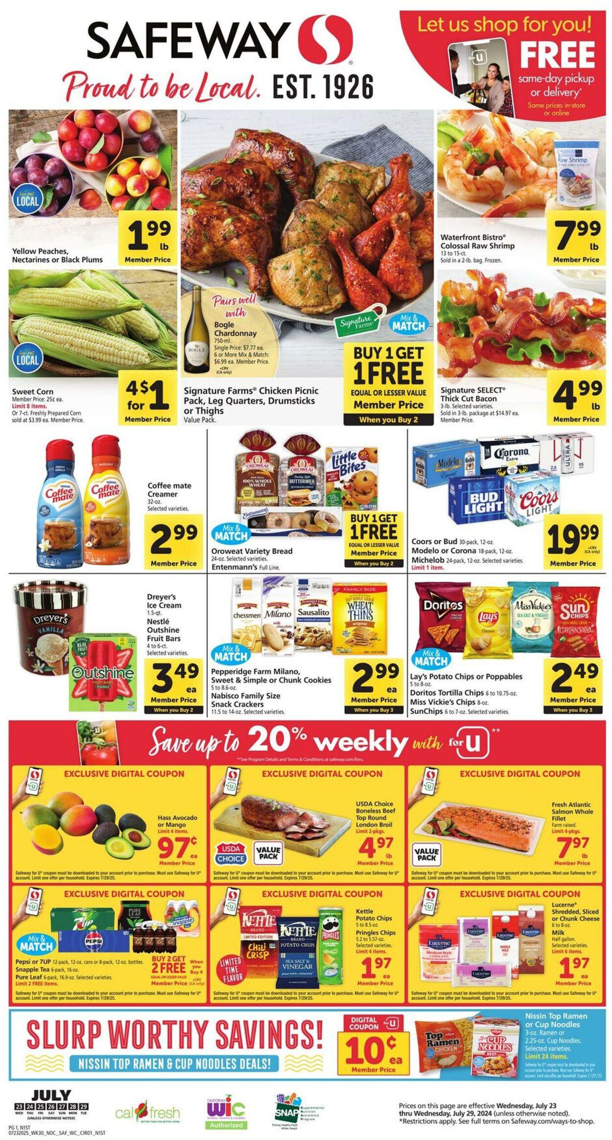 Catalogue Safeway from 07/23/2025