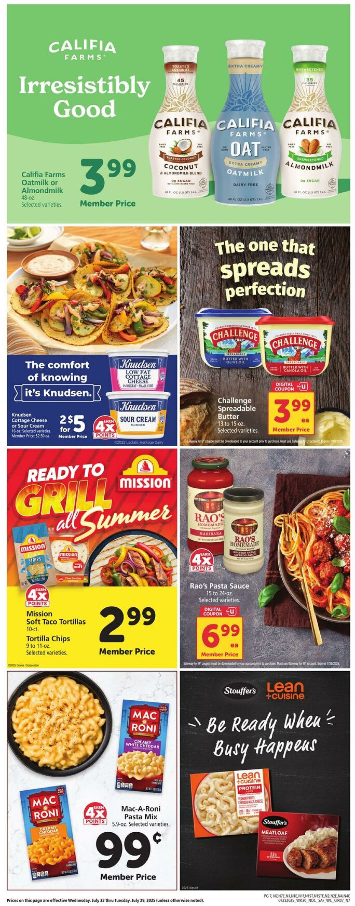 Catalogue Safeway from 07/23/2025