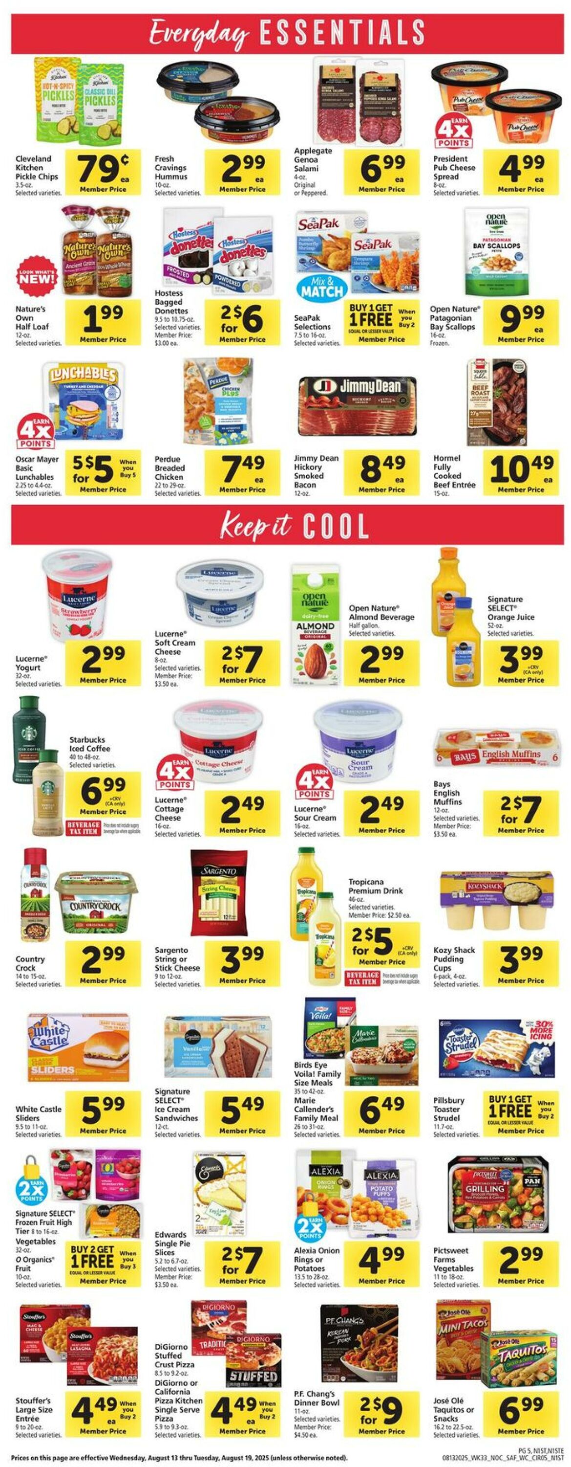 Catalogue Safeway from 08/13/2025