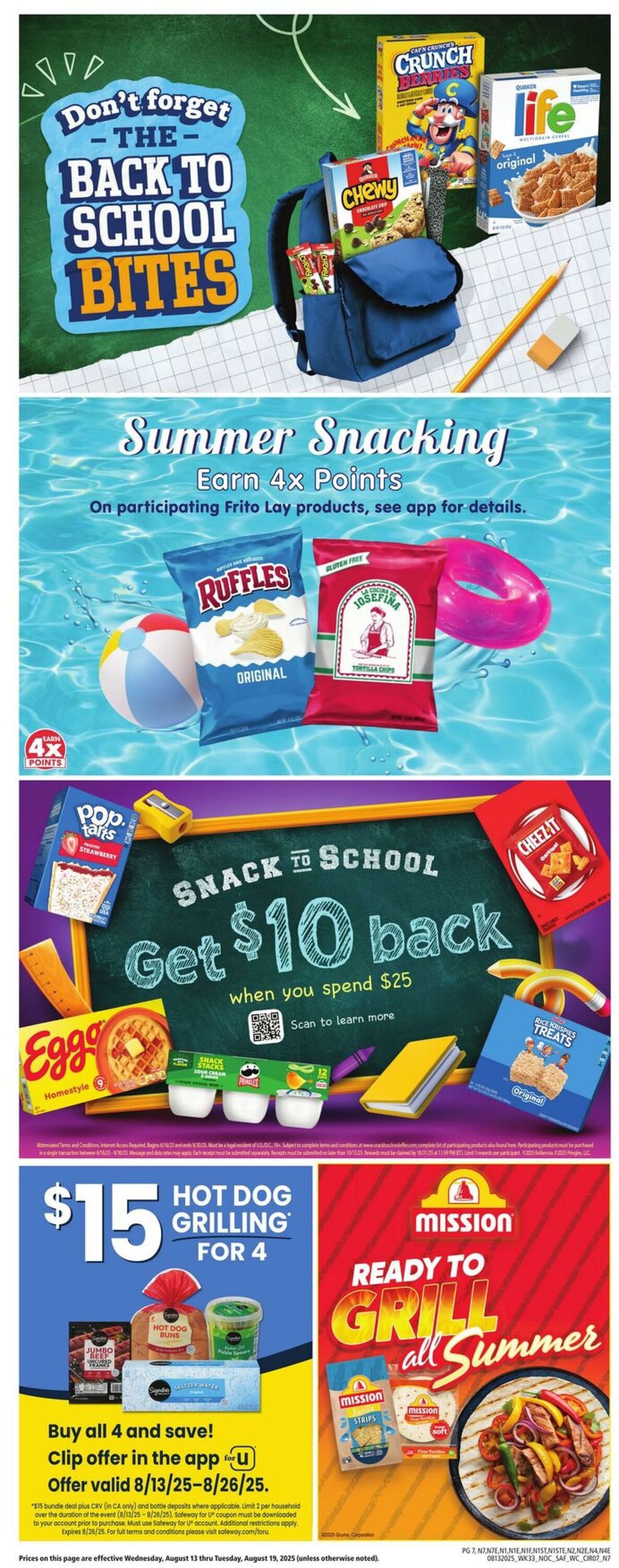 Catalogue Safeway from 08/13/2025