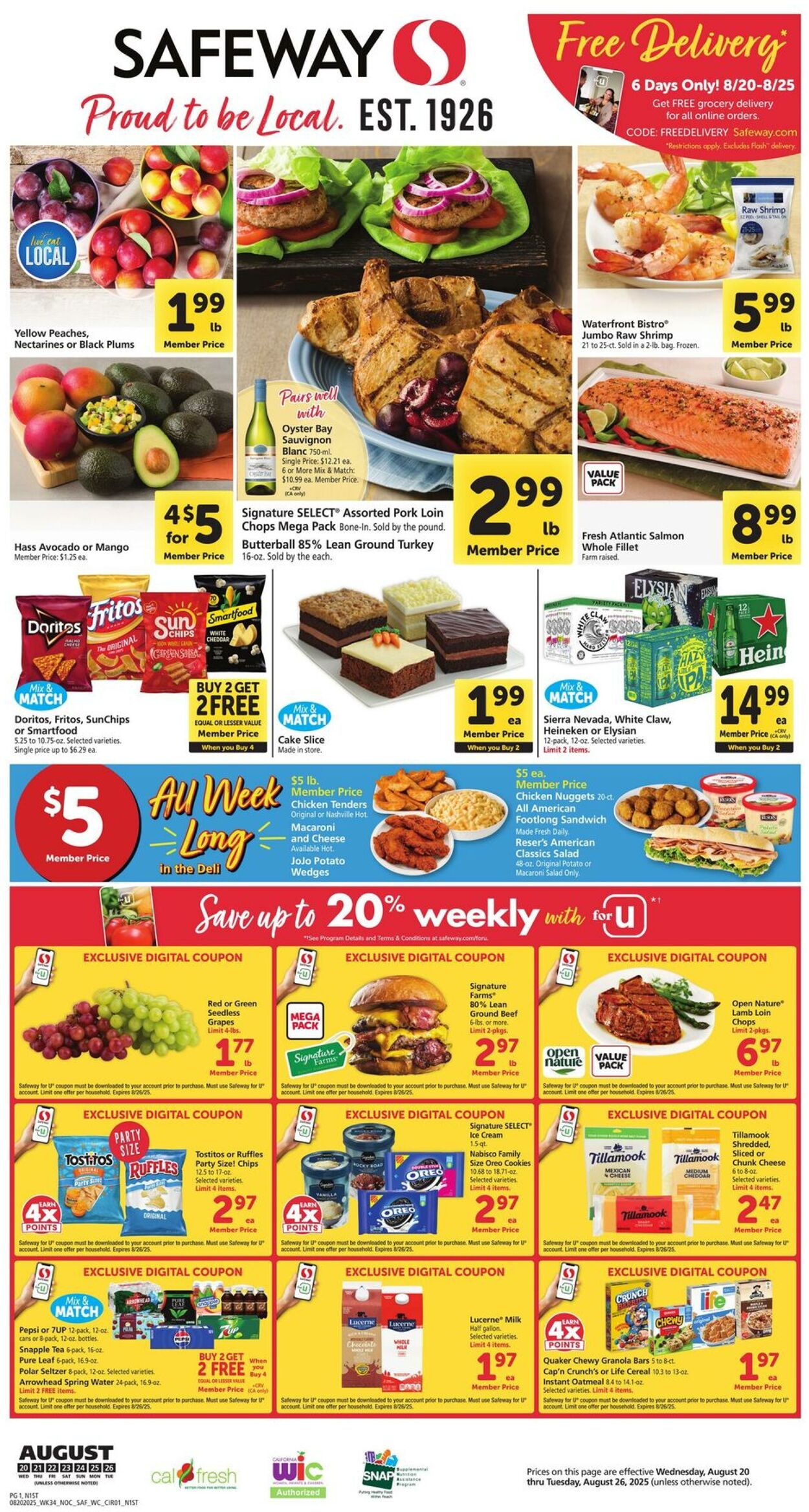 Catalogue Safeway from 08/20/2025