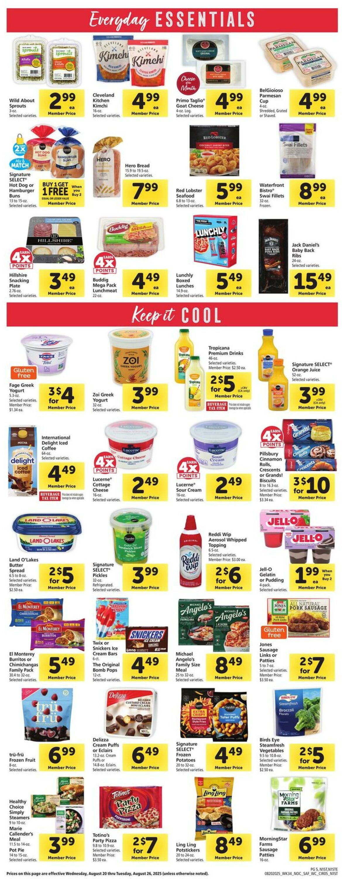 Catalogue Safeway from 08/20/2025