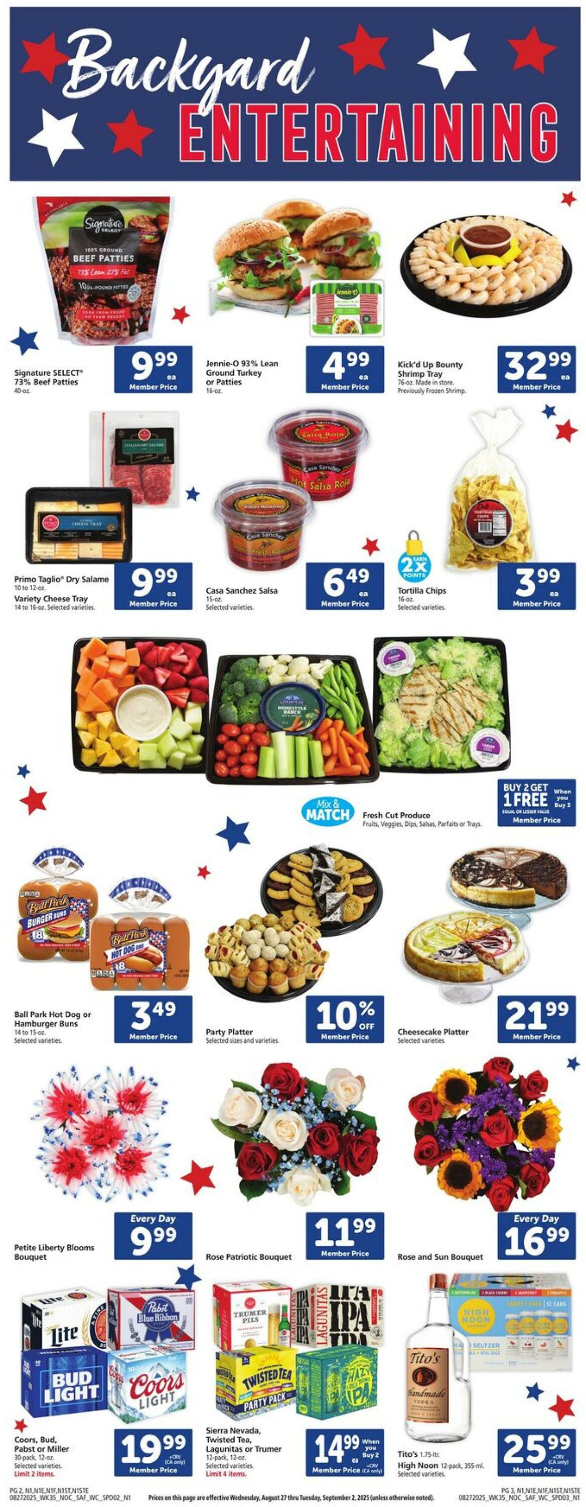 Catalogue Safeway from 08/27/2025