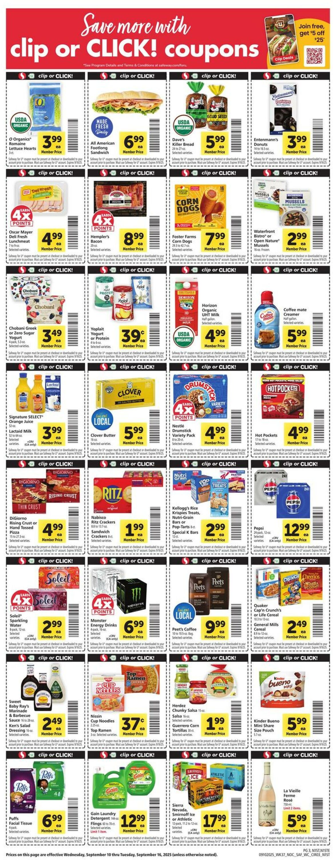 Catalogue Safeway from 09/10/2025