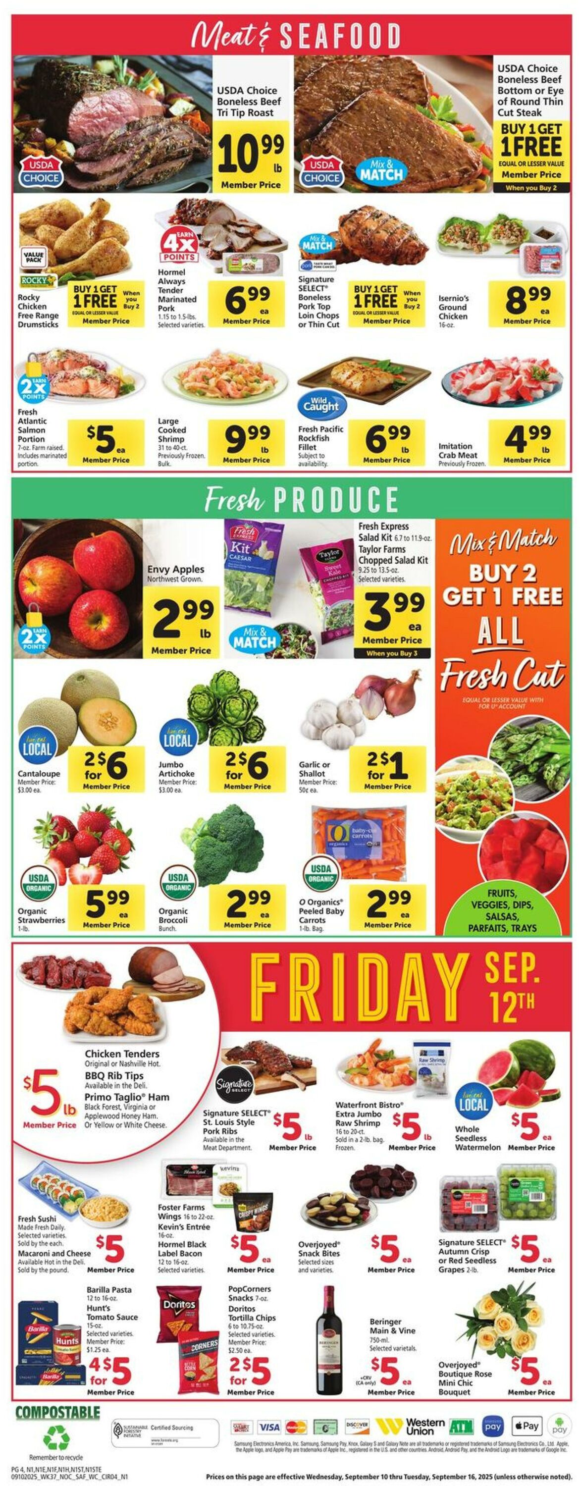 Catalogue Safeway from 09/10/2025