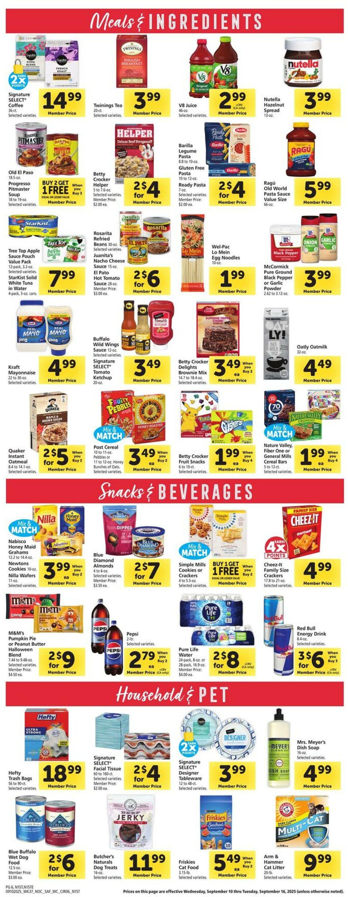 Catalogue Safeway from 09/10/2025
