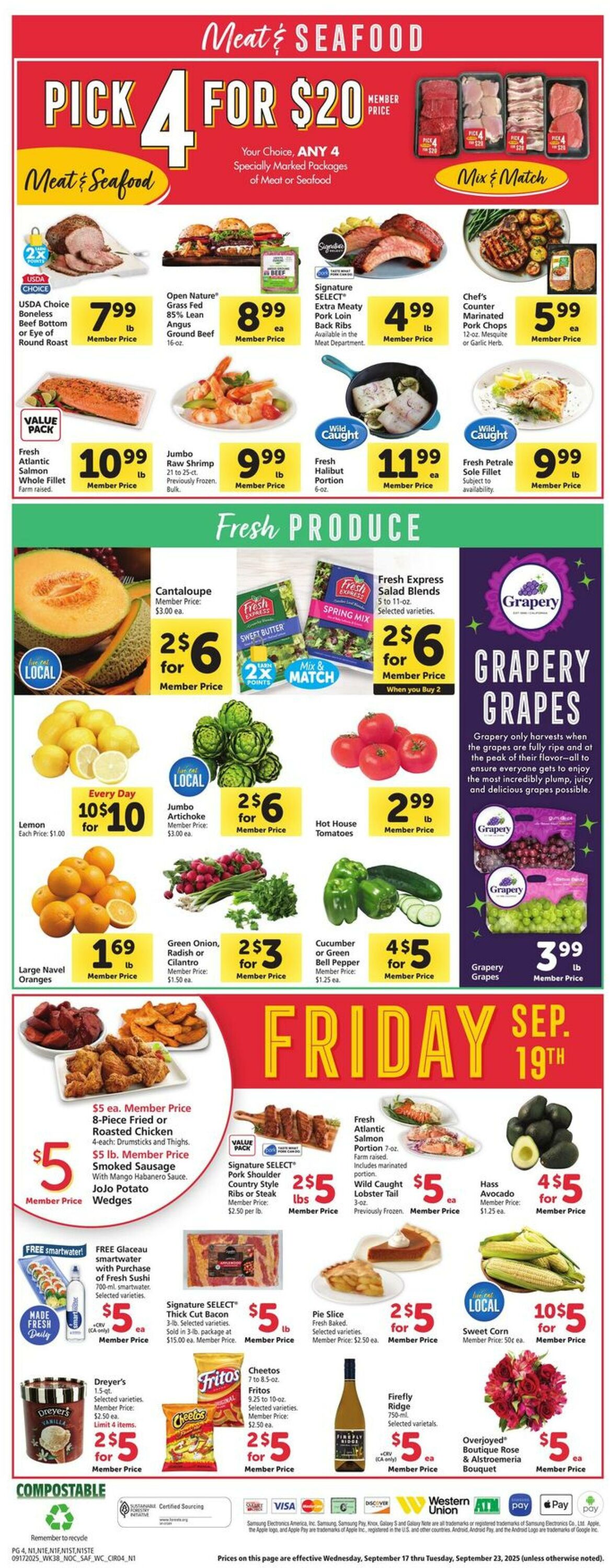 Catalogue Safeway from 09/17/2025