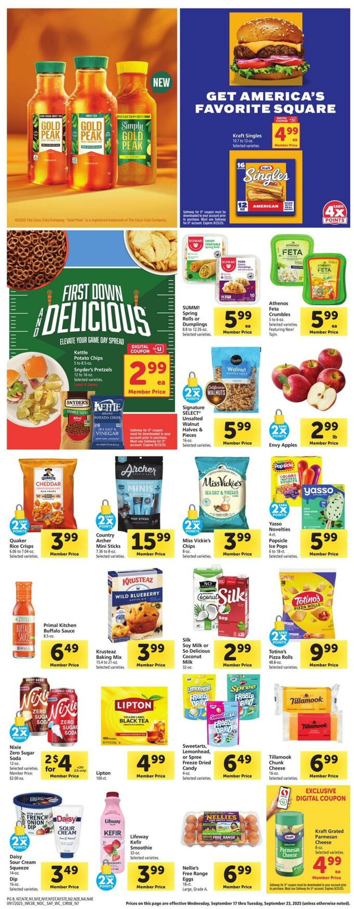 Catalogue Safeway from 09/17/2025