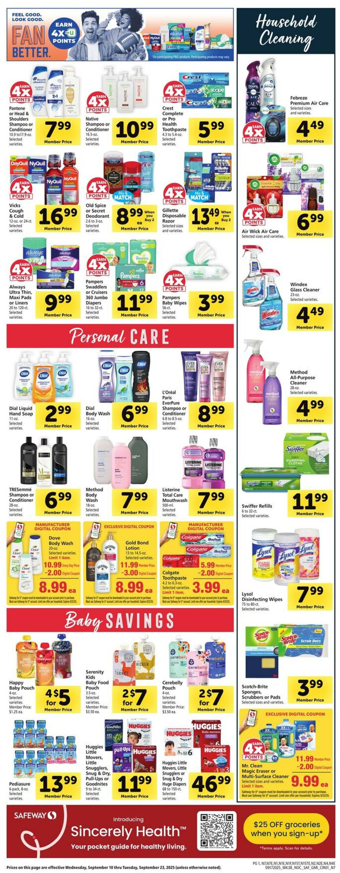 Catalogue Safeway from 09/17/2025