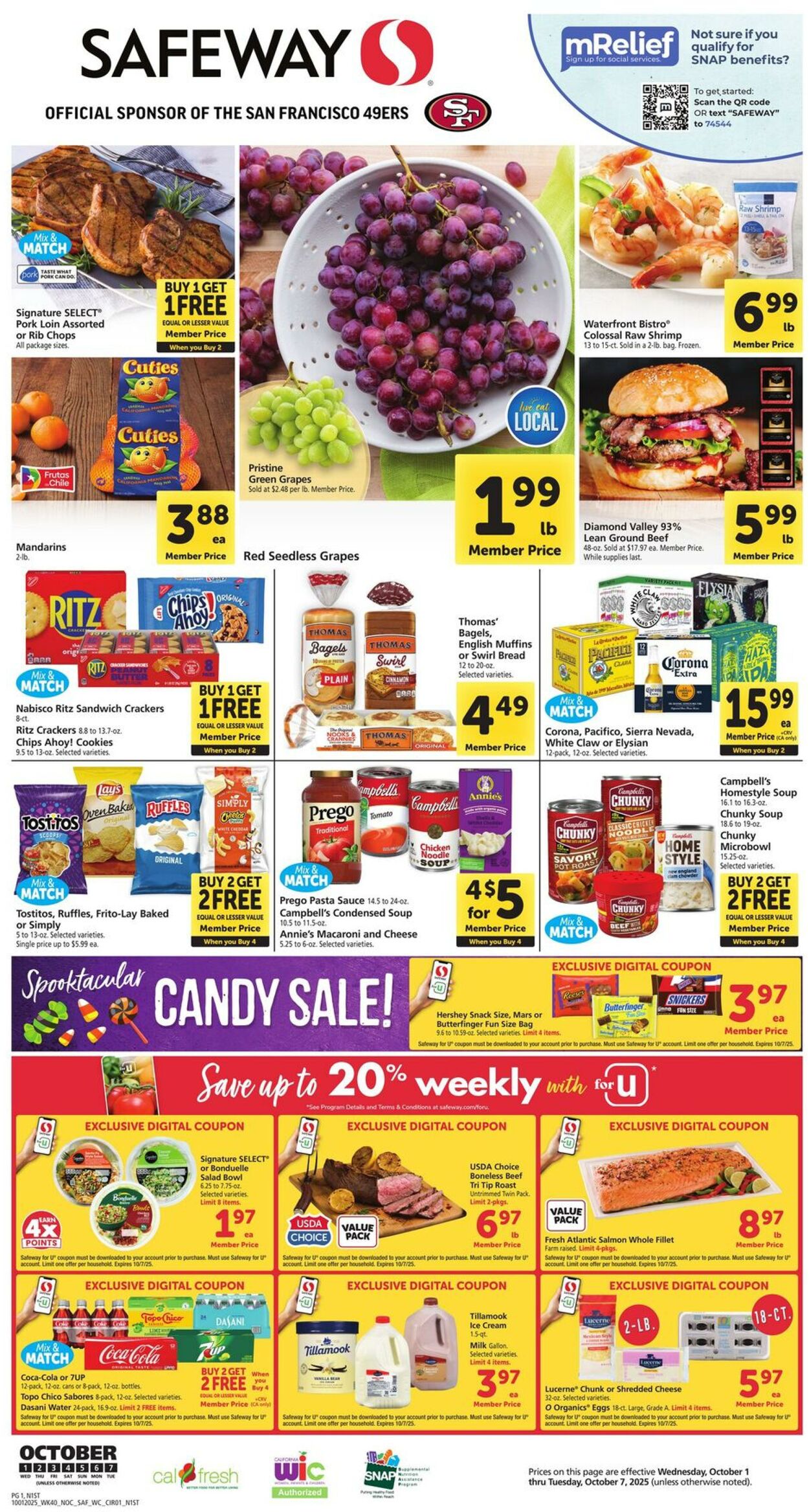 Catalogue Safeway from 10/01/2025