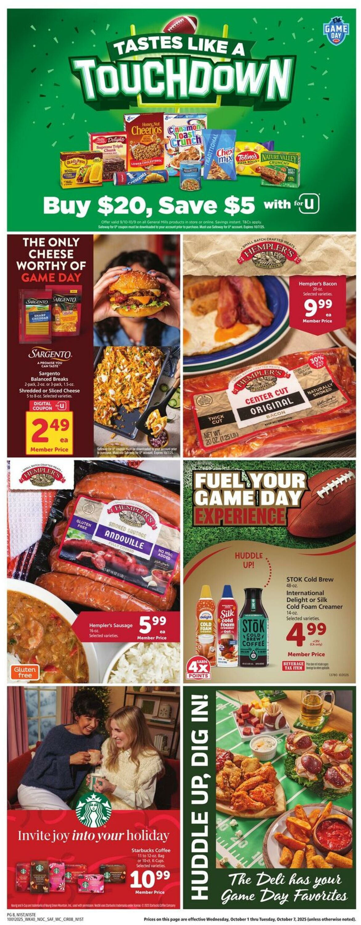 Catalogue Safeway from 10/01/2025