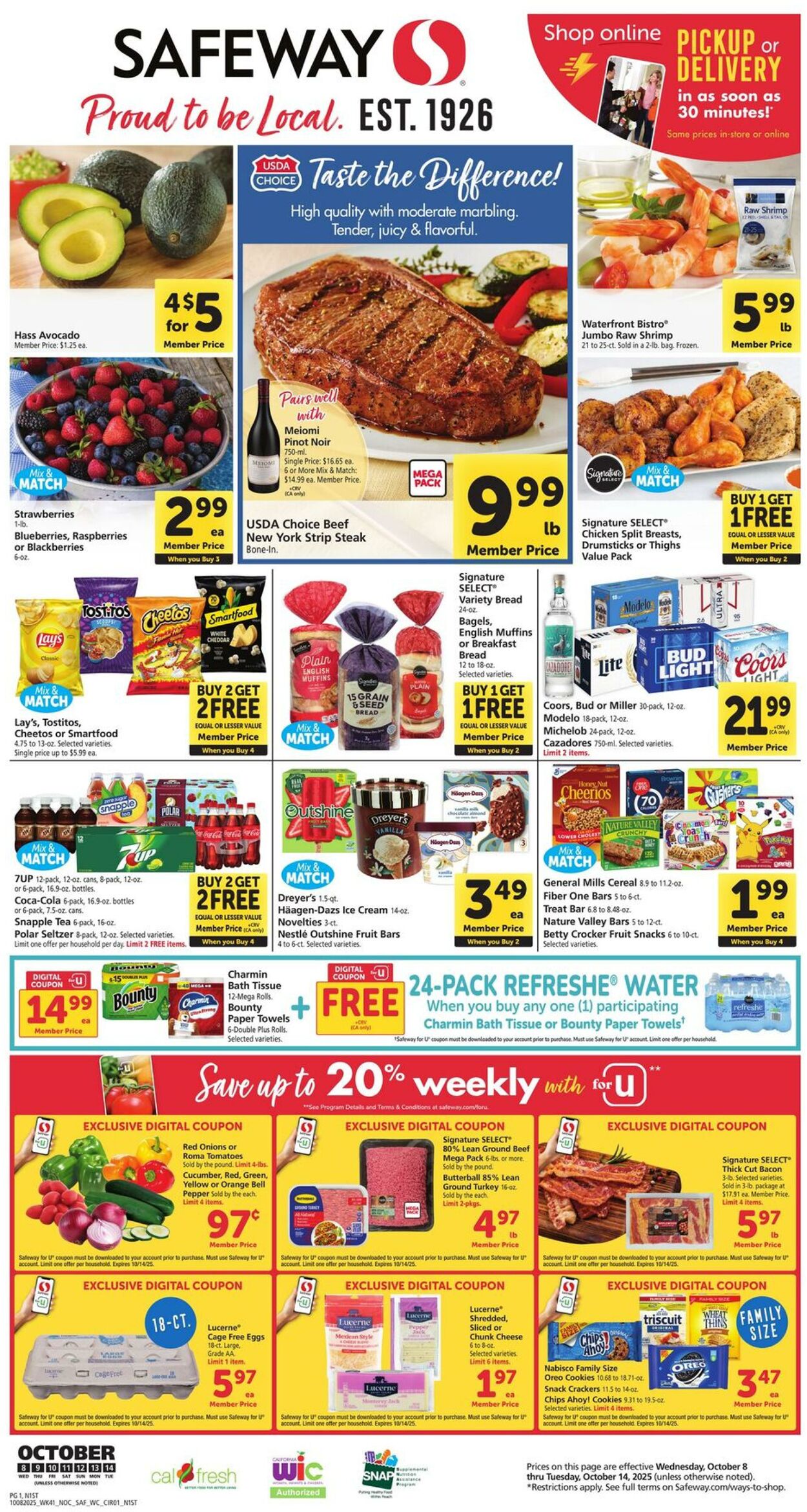 Catalogue Safeway from 10/08/2025