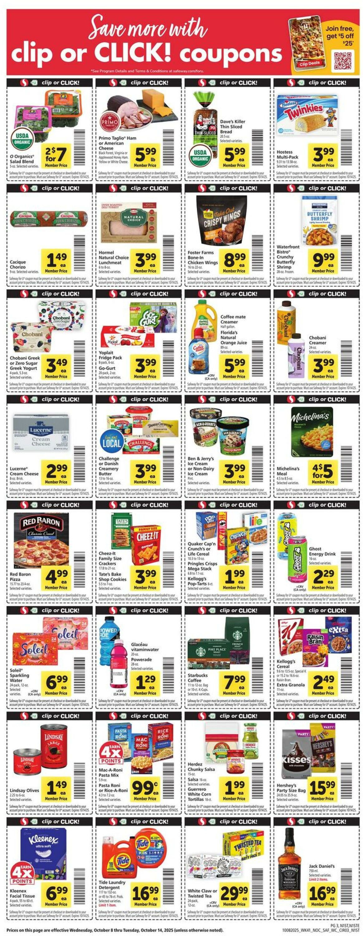 Catalogue Safeway from 10/08/2025