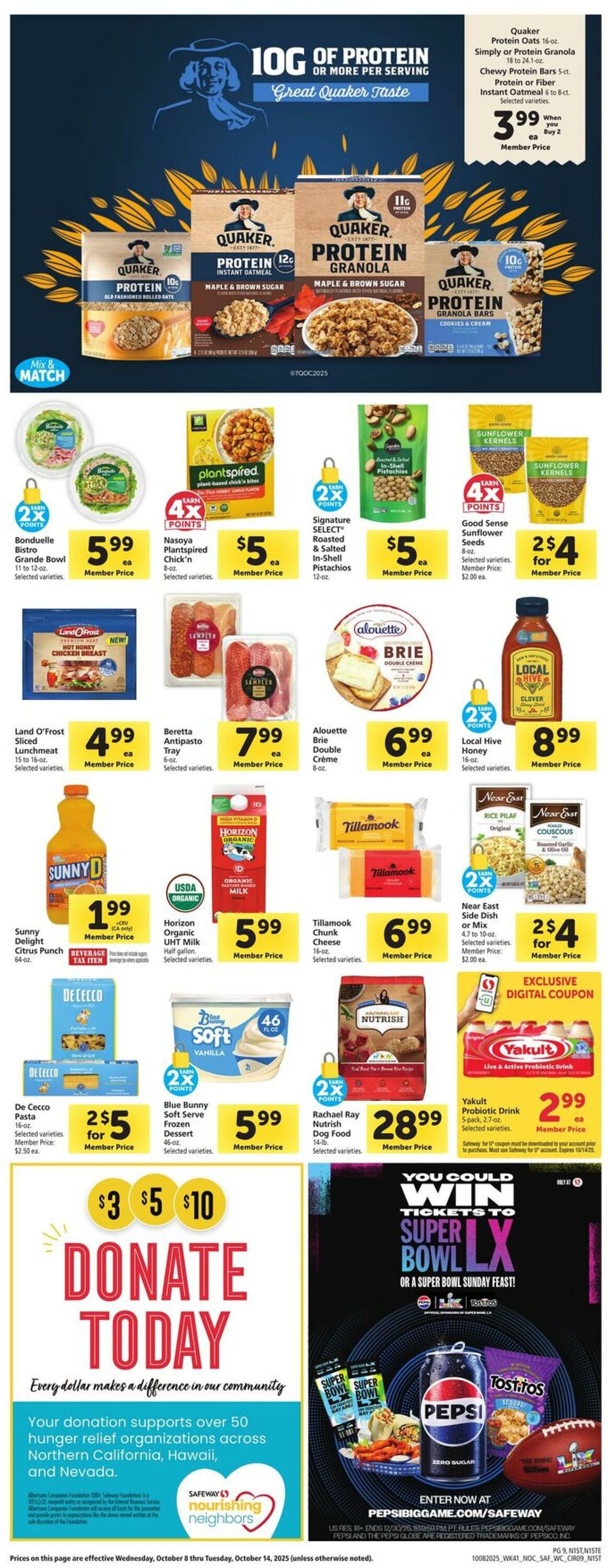 Catalogue Safeway from 10/08/2025