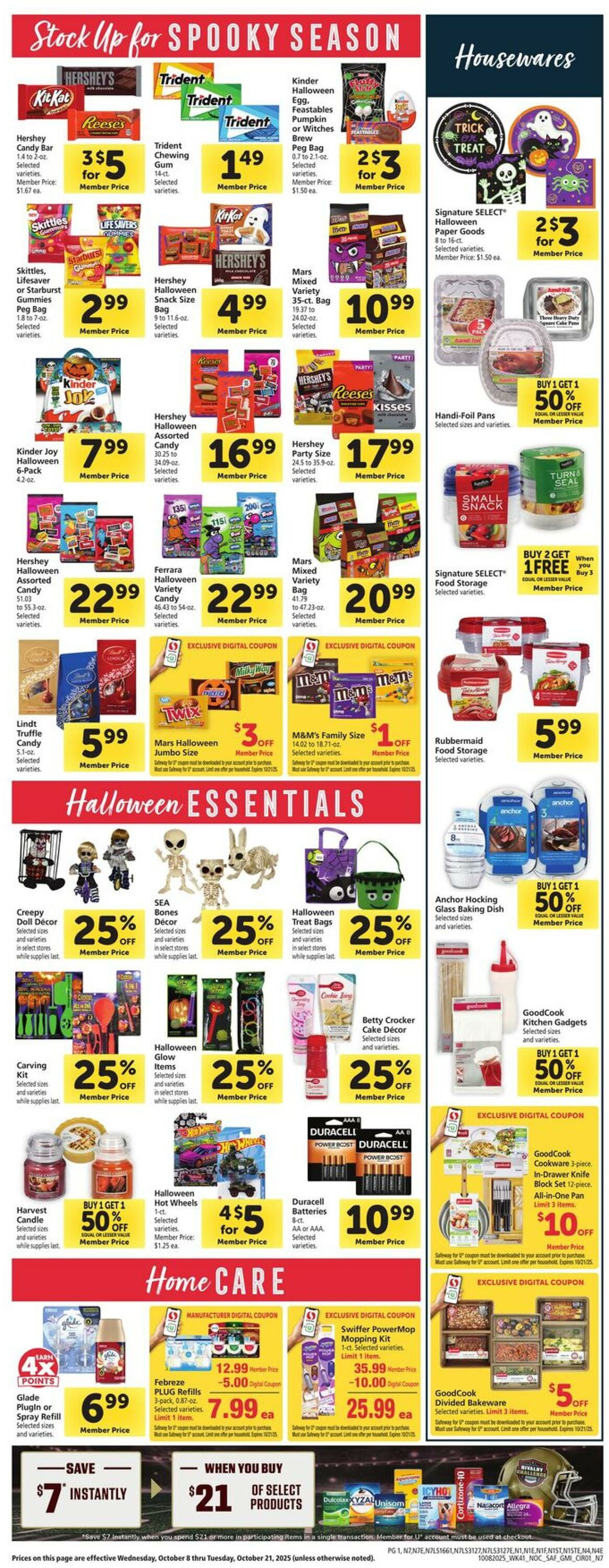 Catalogue Safeway from 10/08/2025