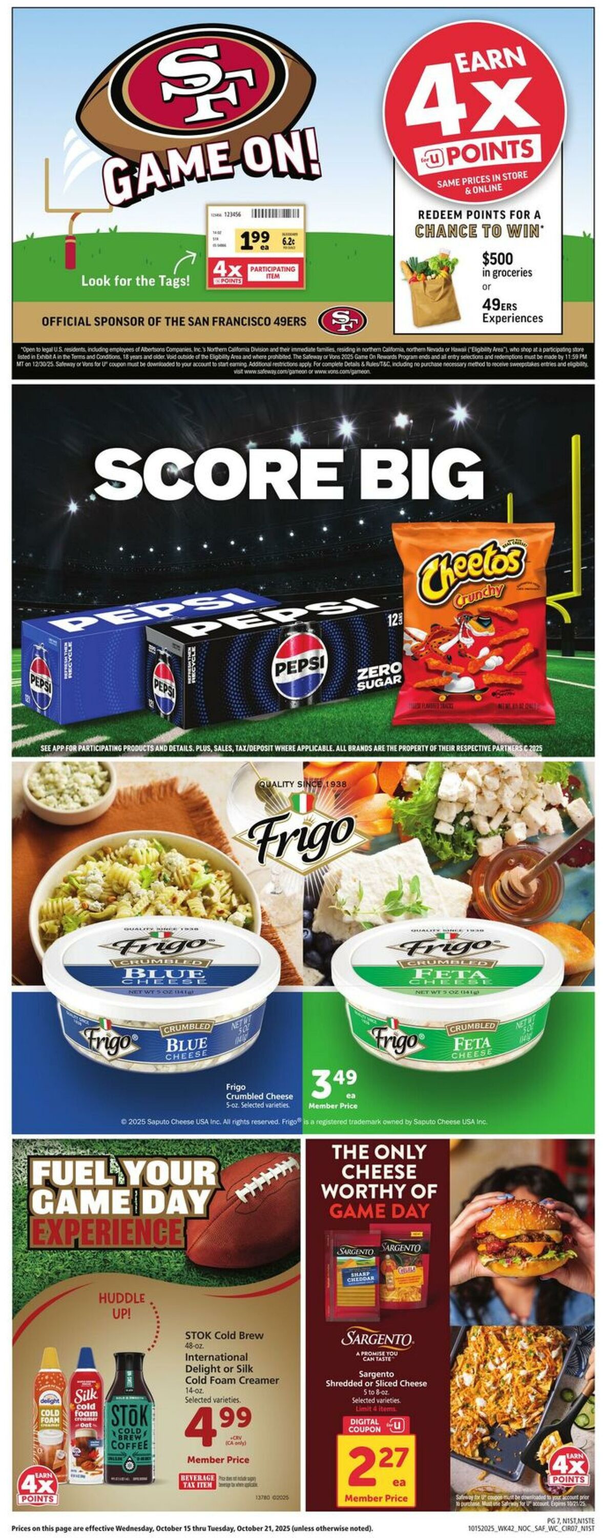 Catalogue Safeway from 10/15/2025