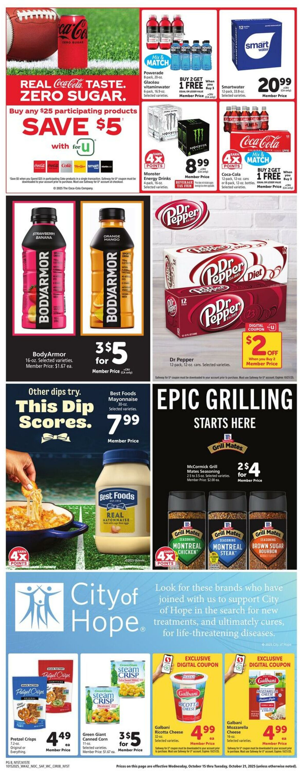 Catalogue Safeway from 10/15/2025