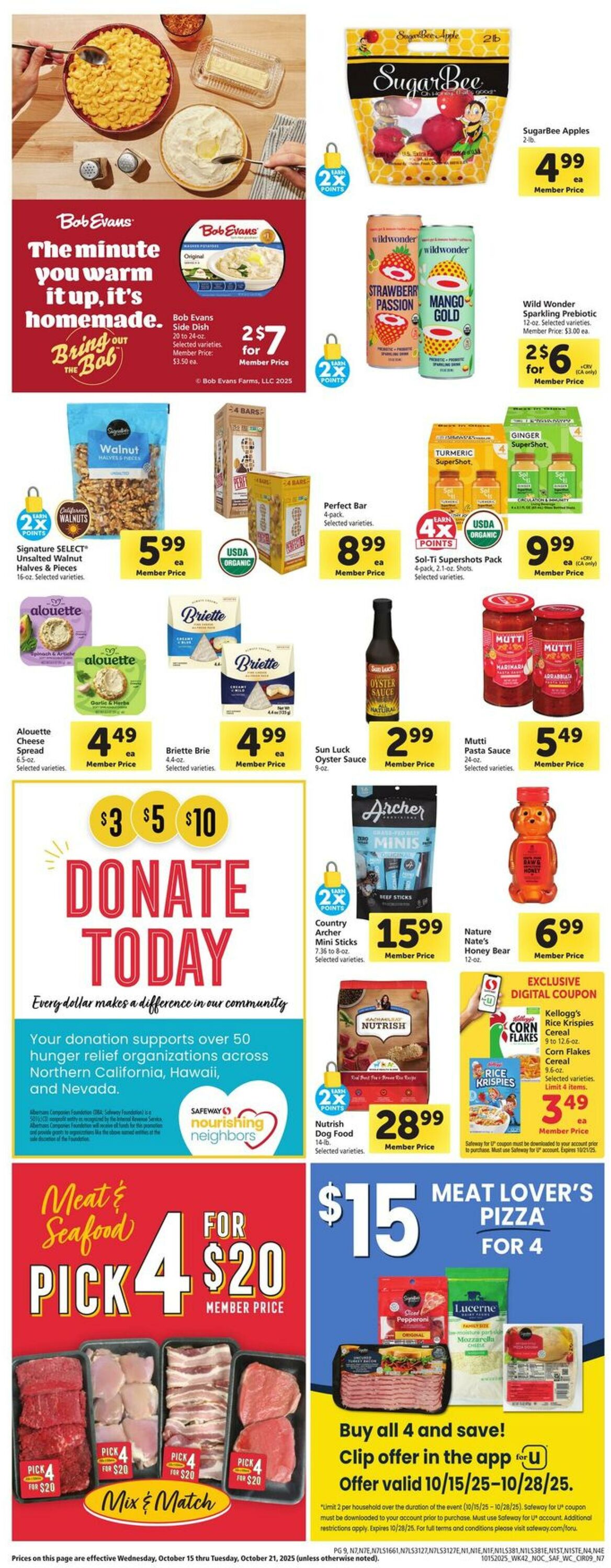 Catalogue Safeway from 10/15/2025
