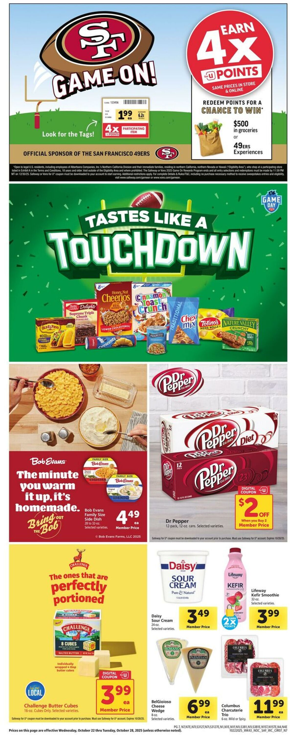Catalogue Safeway from 10/22/2025