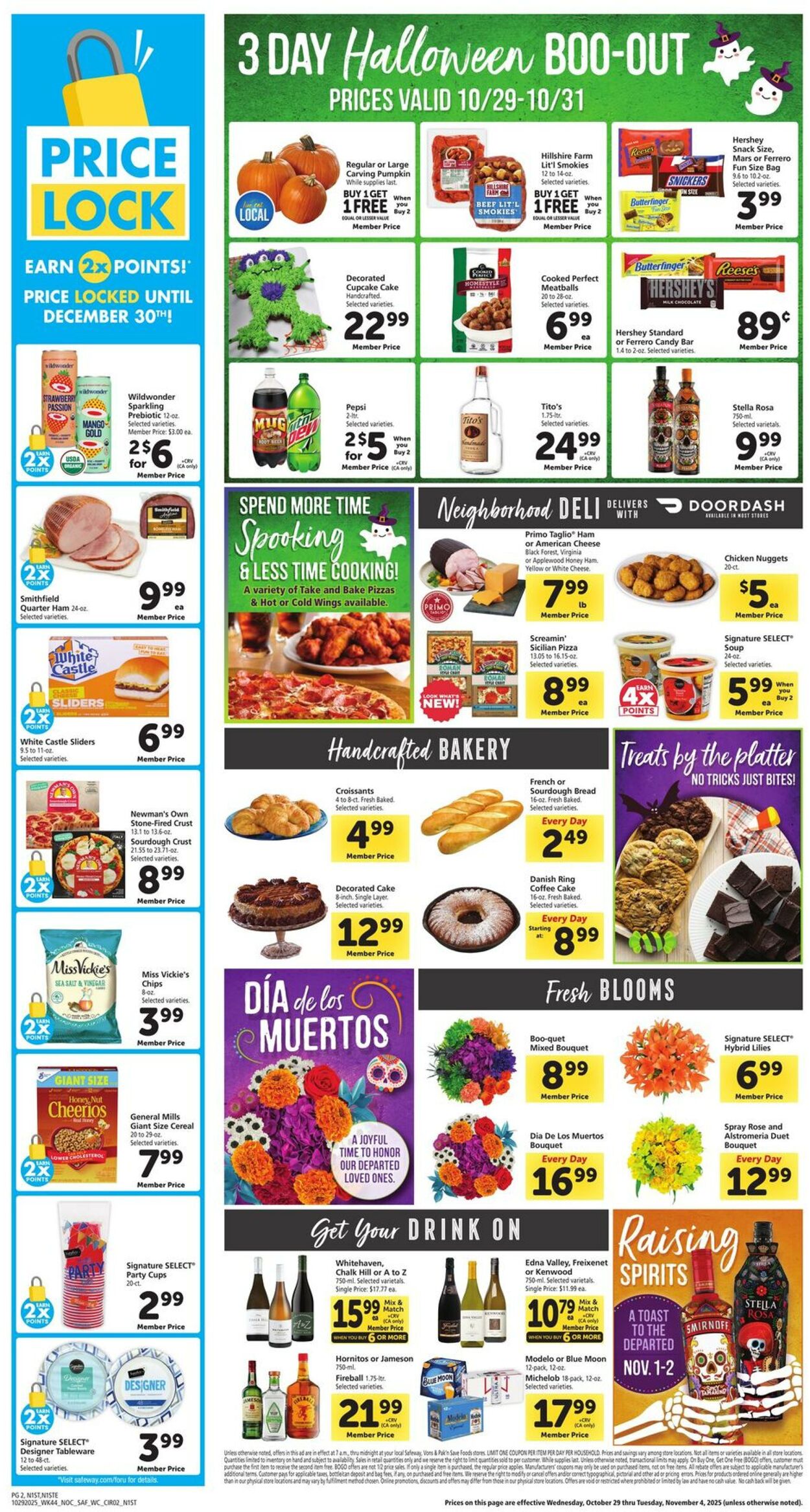Catalogue Safeway from 10/29/2025