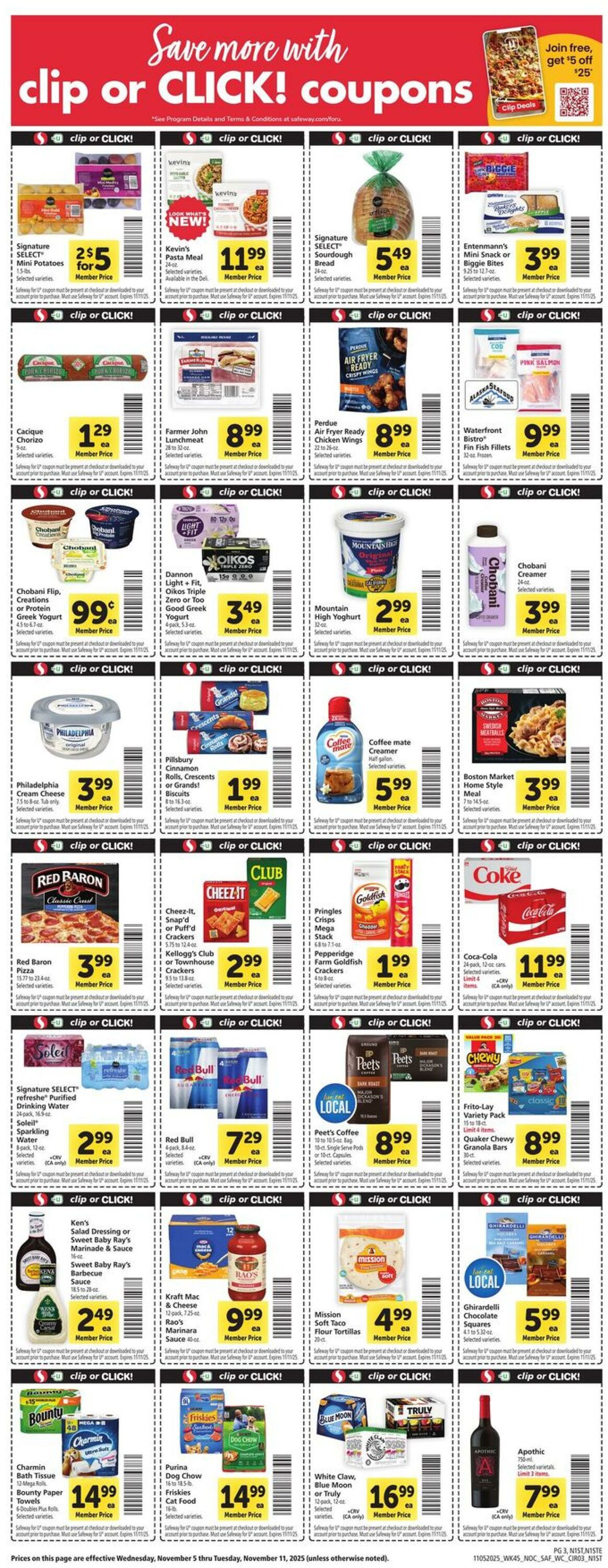 Catalogue Safeway from 11/05/2025