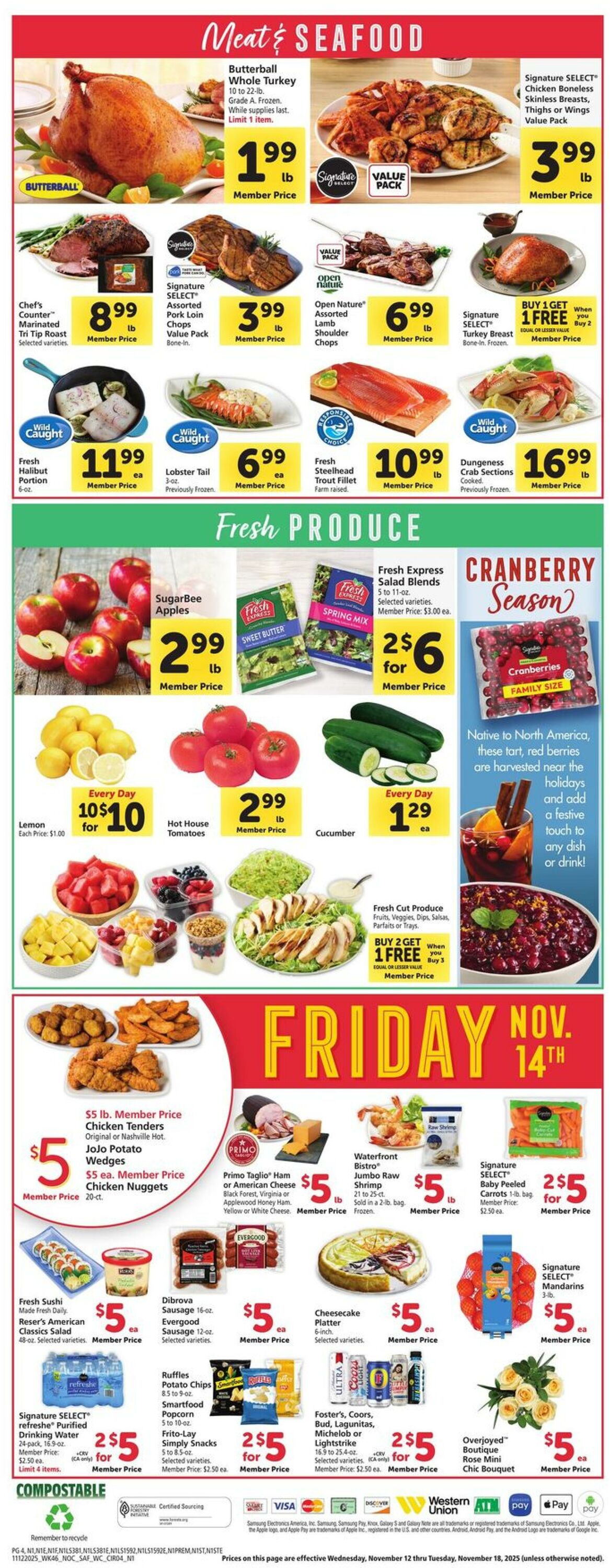 Catalogue Safeway from 11/12/2025