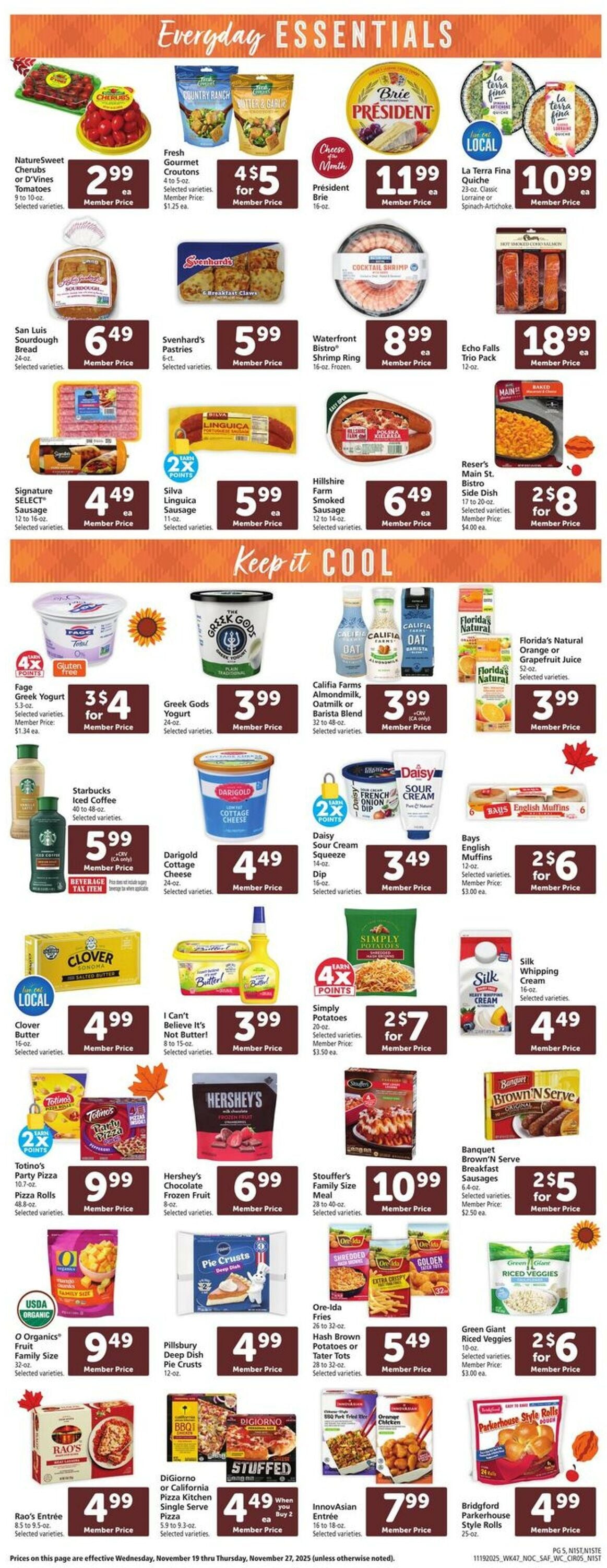 Catalogue Safeway from 11/19/2025