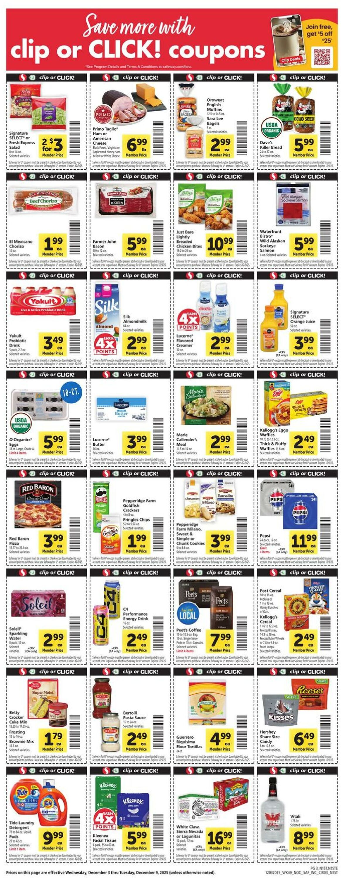 Catalogue Safeway from 12/03/2025