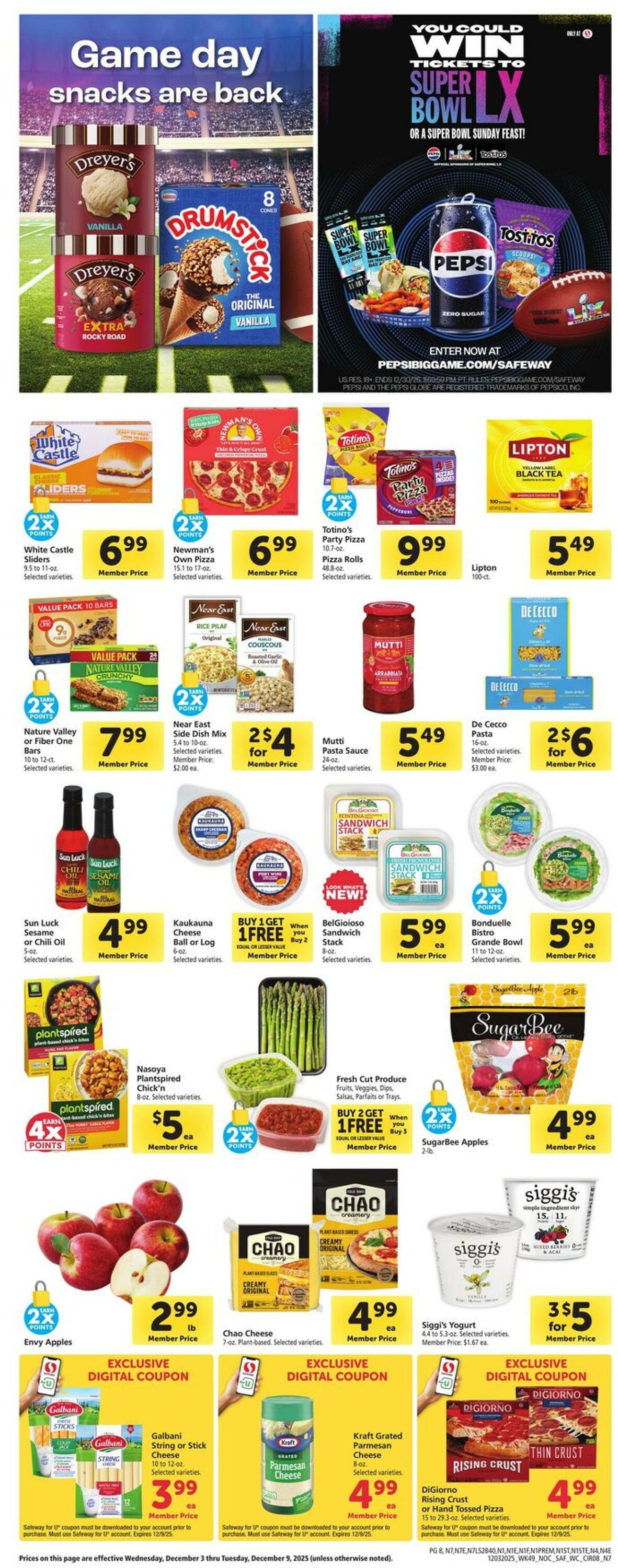 Catalogue Safeway from 12/03/2025