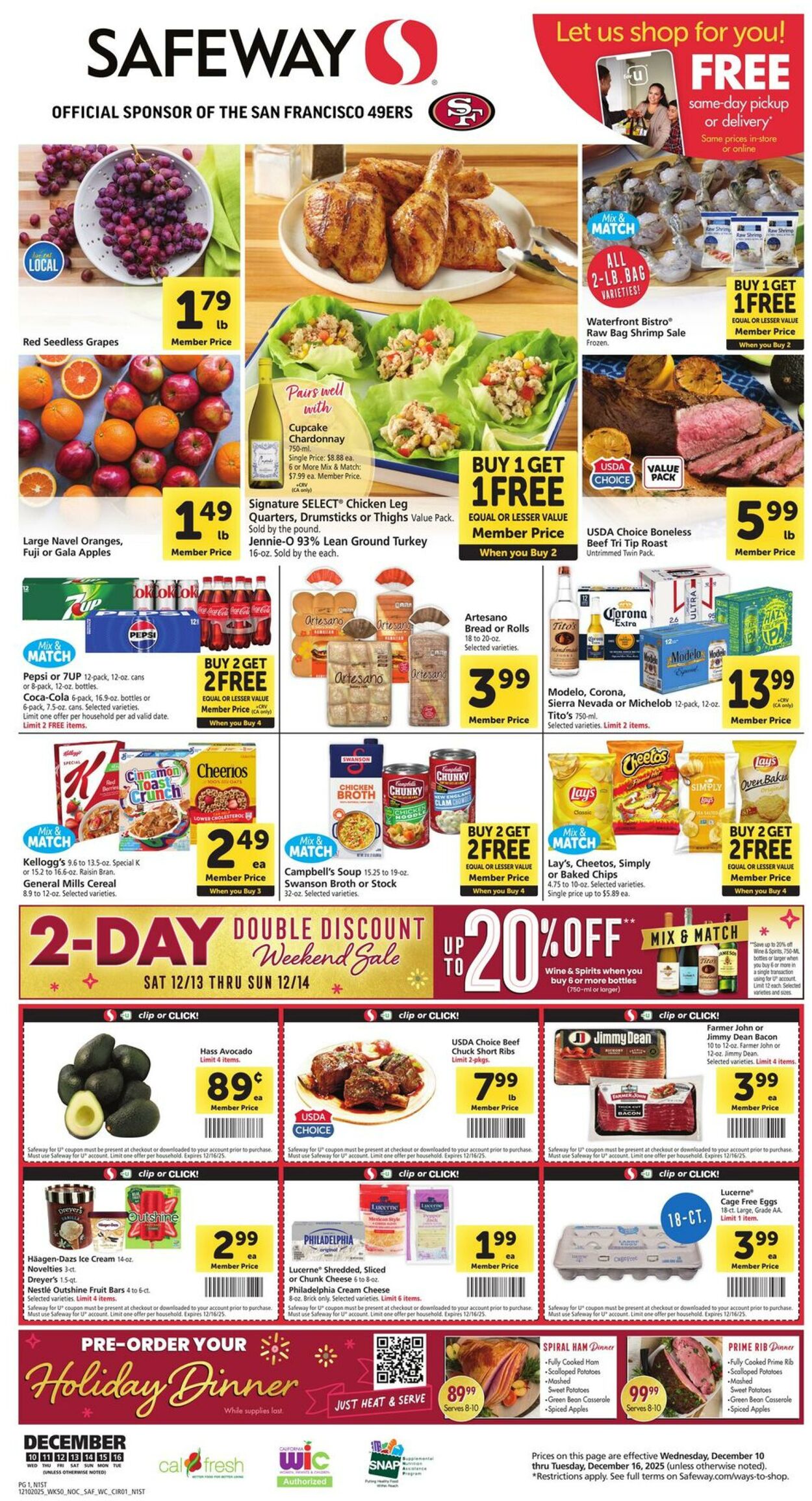 Catalogue Safeway from 12/10/2025