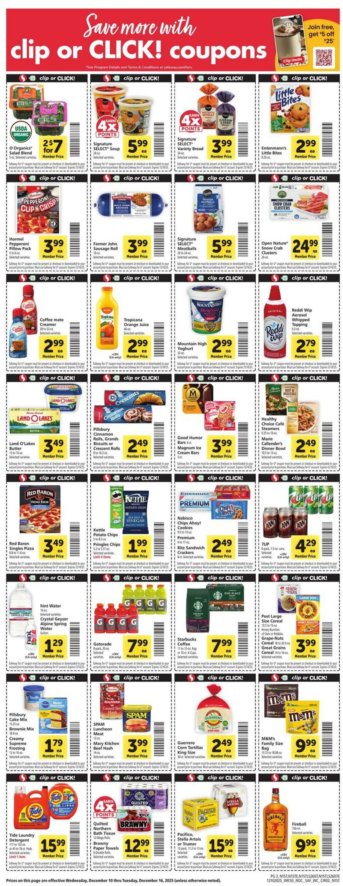 Catalogue Safeway from 12/10/2025