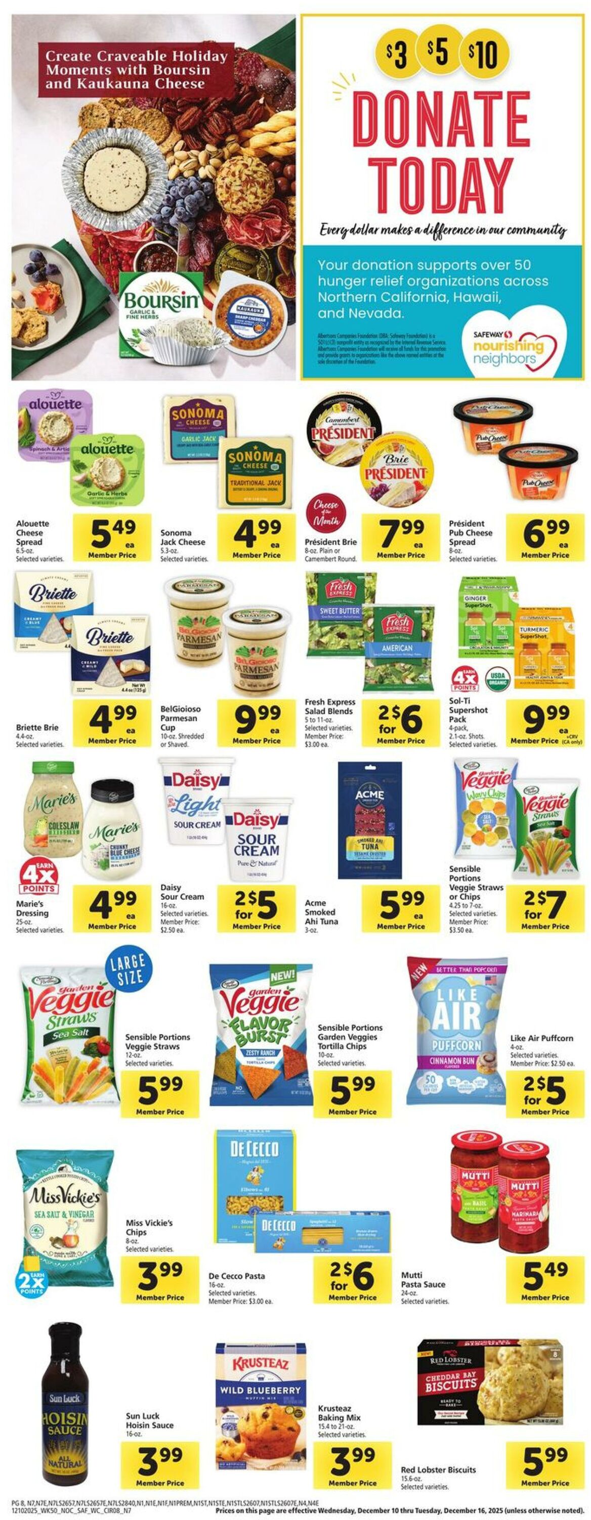 Catalogue Safeway from 12/10/2025