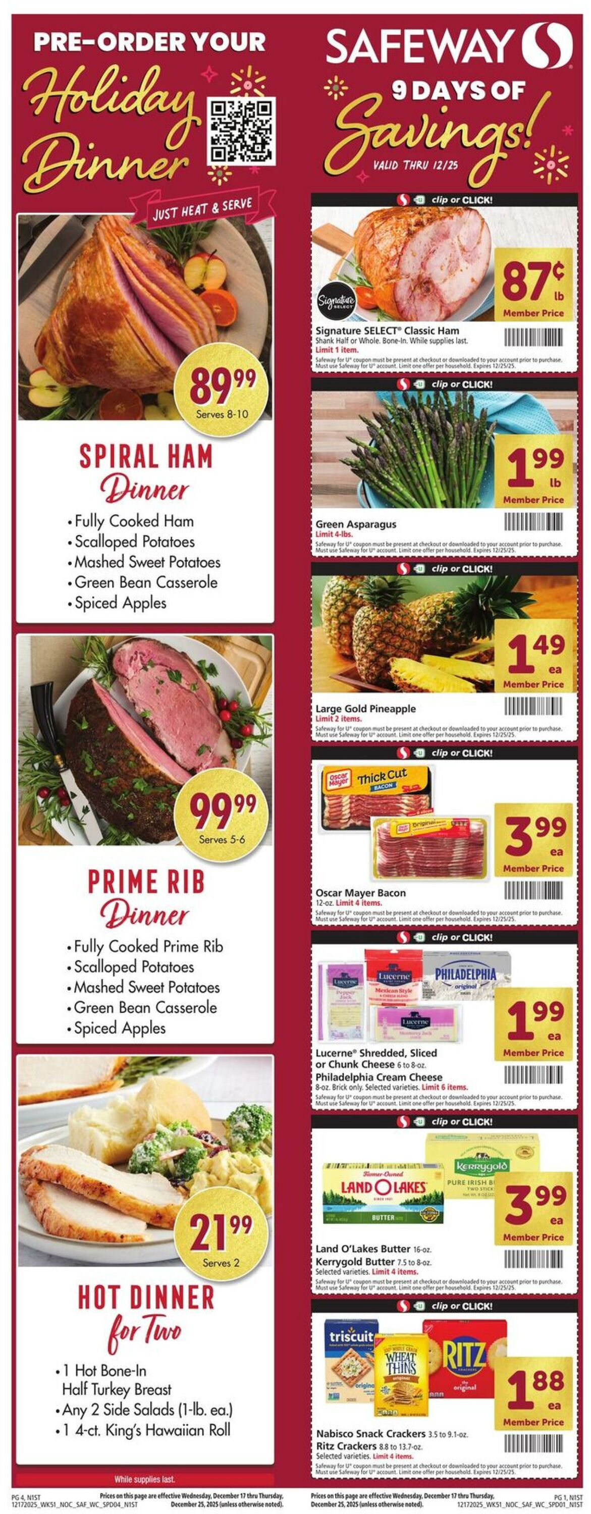Catalogue Safeway from 12/17/2025