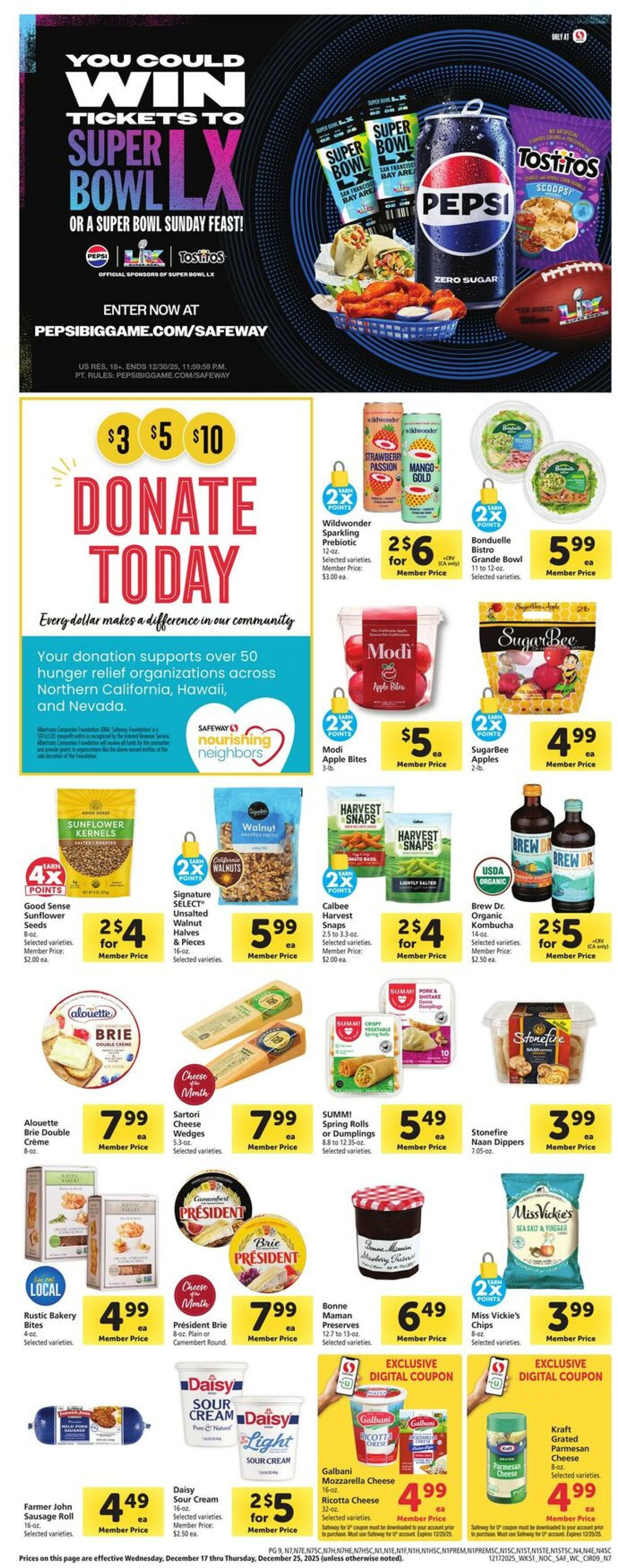 Catalogue Safeway from 12/17/2025