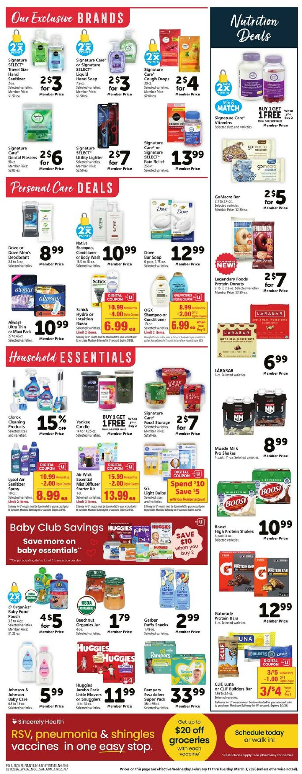 Catalogue Safeway from 02/11/2026