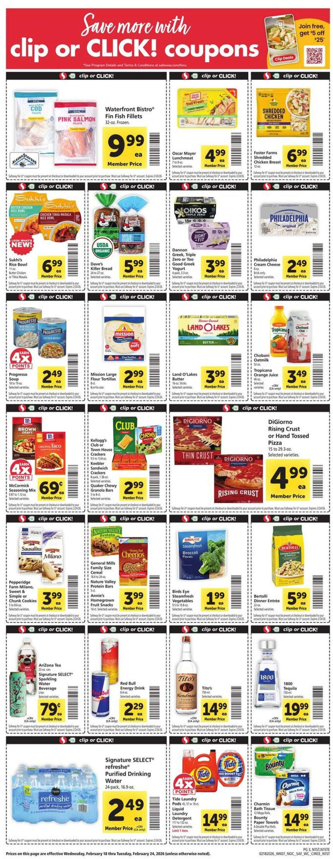 Catalogue Safeway from 02/18/2026