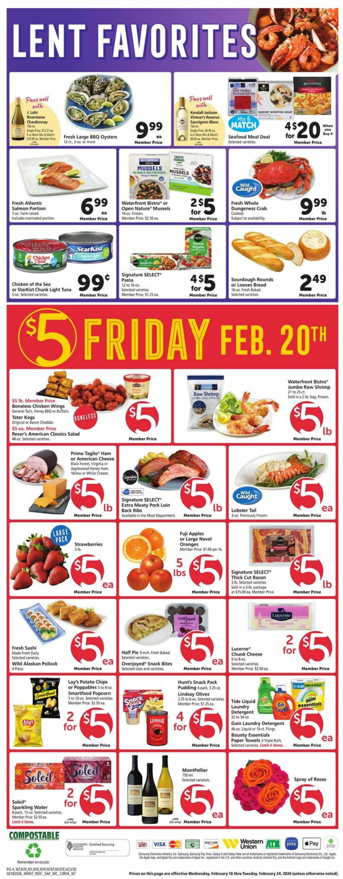 Catalogue Safeway from 02/18/2026