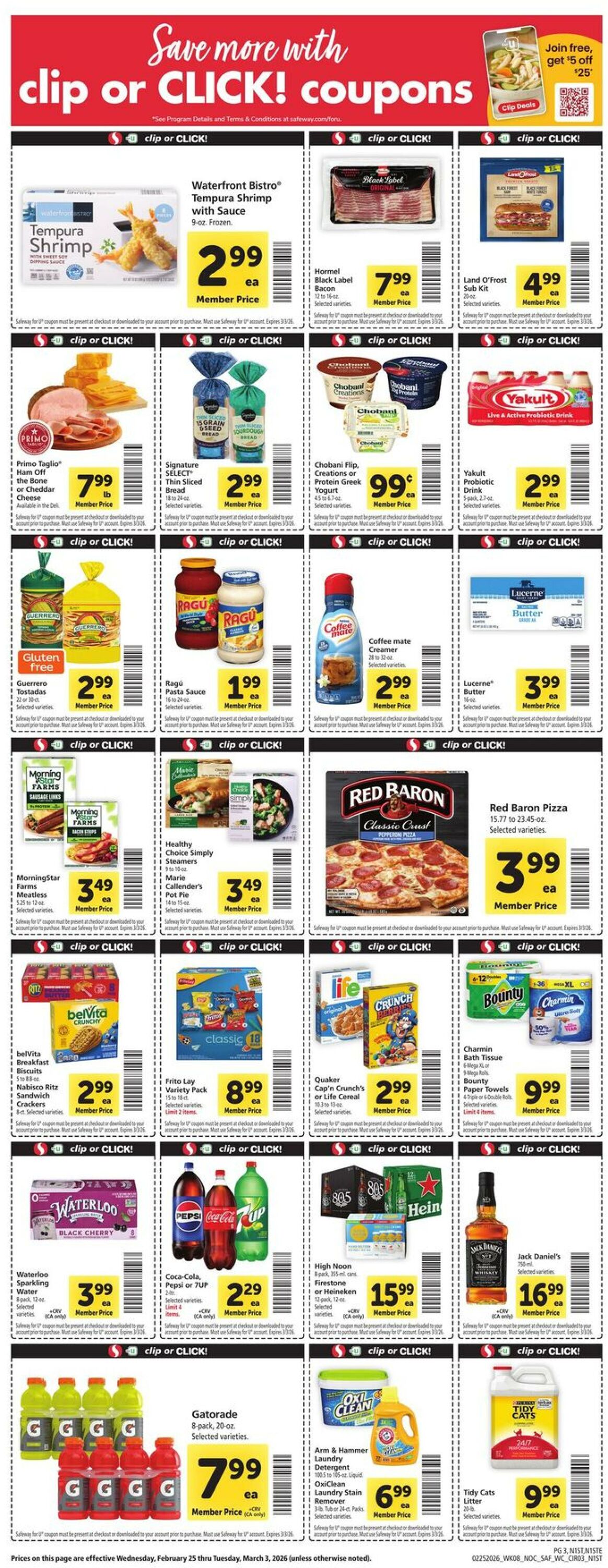 Catalogue Safeway from 02/25/2026