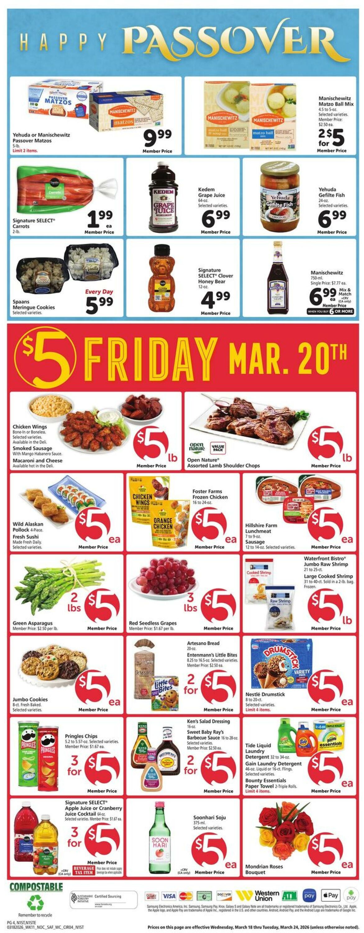 Catalogue Safeway from 03/18/2026