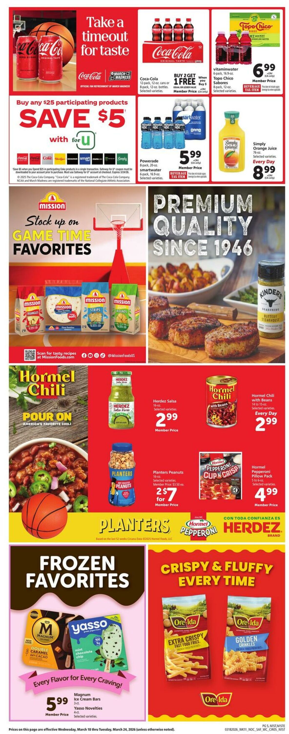 Catalogue Safeway from 03/18/2026